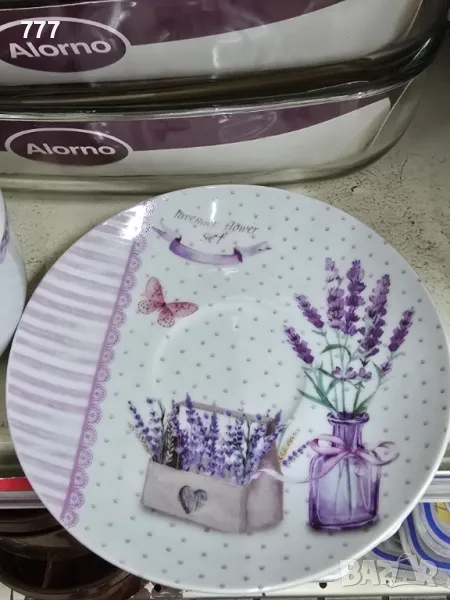 Сервиз за чай лавандула , снимка 1