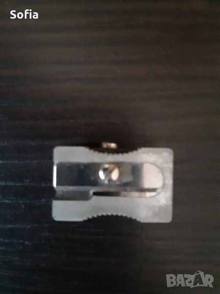 Стари Метална ОСТРИЛКА/ГУМА Кохинор и Кламери стара кутия, снимка 1