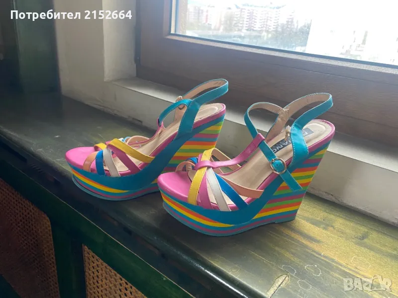 Сандали на платформа Fabiano 36 номер, снимка 1