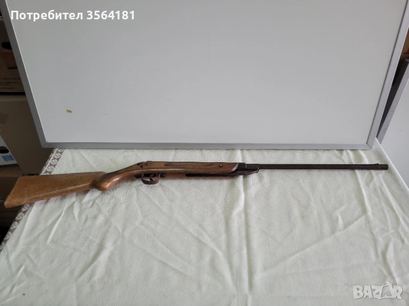 Стара немска въздушна пушка, снимка 1