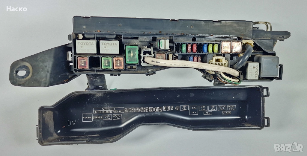 Бушониера Бушонно Табло Модул Toyota Corolla Verso Тойота Корола Версо 2004-2009, снимка 1