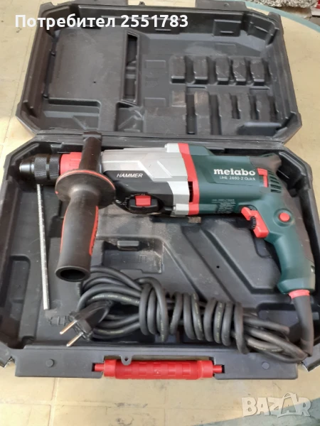 Истински германски  перфоратор метабо, снимка 1