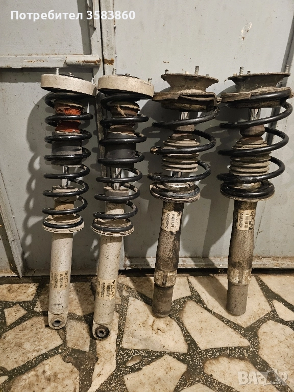 предни и задни амортисьори за бмв е60 2009г., снимка 1