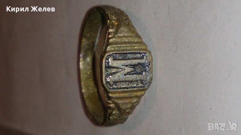 Старинен пръстен сачан ръчна изработка -60151, снимка 1