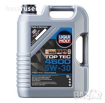 Двигателно масло LIQUI MOLY 5W30 5л. Top Tec 4600, снимка 1