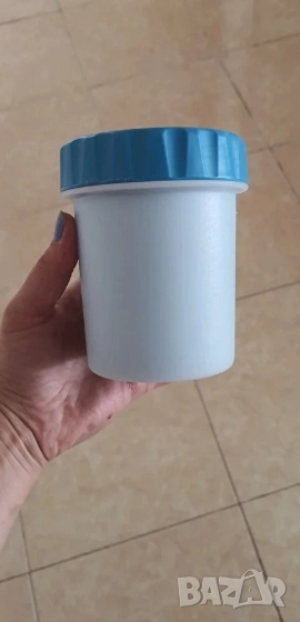 🐾🧼 Уред за почистване на лапи със силиконови ресни  , снимка 1