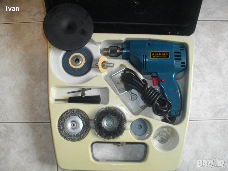 Kress-280 Вата-Нова Бормашина-Шмиргел-полировка-Зачиствачка-Машина 3 в 1 -Немска-Професионална-Отлич, снимка 1