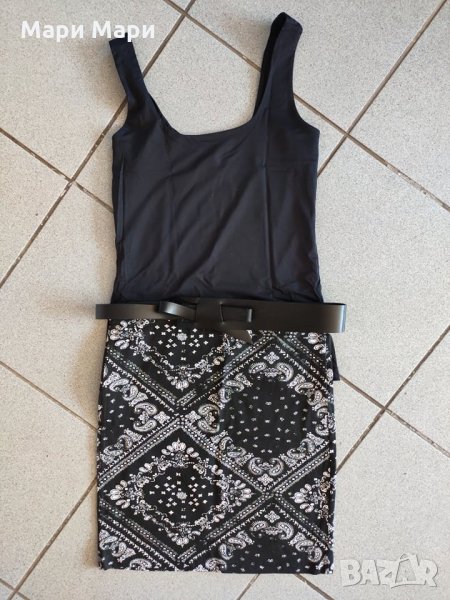 Черно и бяло пола., снимка 1