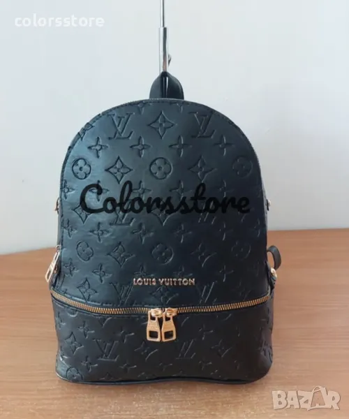 Луксозна Черна раница Louis Vuitton-SG103n, снимка 1