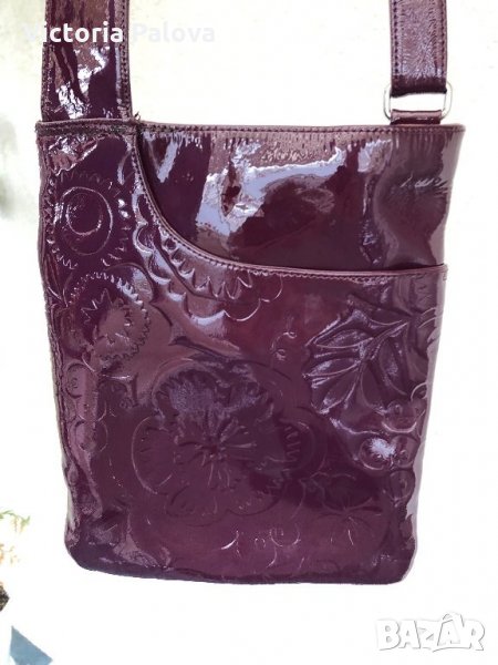Супер цвят magenta purple модерна чанта RADLEY LONDON, снимка 1