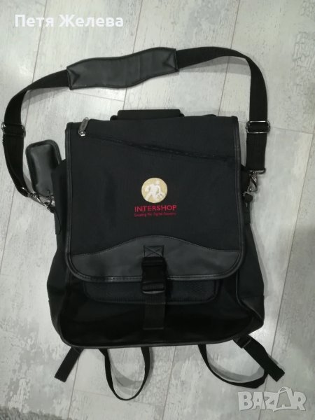 Чанта/ раница/-INTERSHOP-45/35/14см с дръжка за през рамо, снимка 1
