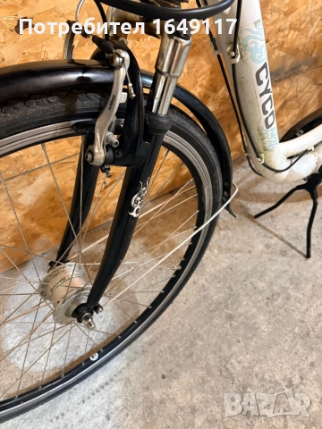 28цола CYCO CITY алуминиев дамски градски велосипед колело[7ck-Shimano], снимка 13 - Велосипеди - 53413752