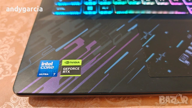 MSI Pulse 16 AI/Intel Core Ultra 7 155H/NVidia RTX 4070 8GB/16GB RAM/512GB SSD NVMe/QHD 240hz IPS, снимка 11 - Лаптопи за игри - 53484243