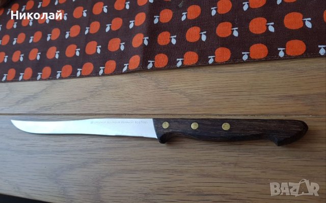 Стар нож Солинген, снимка 3 - Прибори за хранене, готвене и сервиране - 39080551