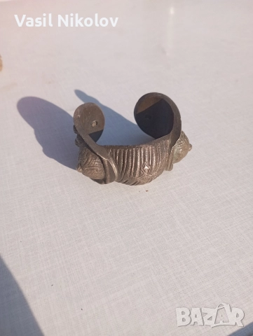 Възрожденска гривна рогата , снимка 3 - Гривни - 52813315