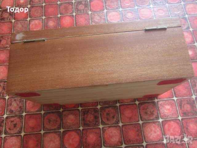 Страхотна дървена кутия ковчеже за бижута , снимка 3 - Други - 36641693