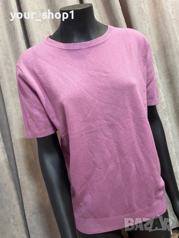 Дамска кашмирена мека блуза тениска Кашмир , снимка 7 - Тениски - 52720105