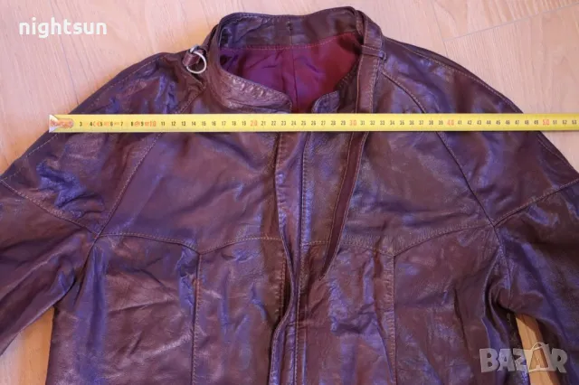 Кожено яке от естествена кожа, снимка 6 - Якета - 31904069