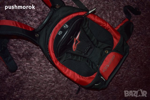 Alpinestars Charger Backpack Black/Red, снимка 3 - Раници - 28399833