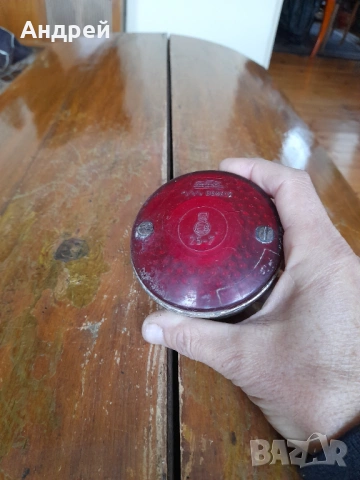 Стара задна светлина,стоп за мотопед,мотоциклет, снимка 3 - Други ценни предмети - 53417848