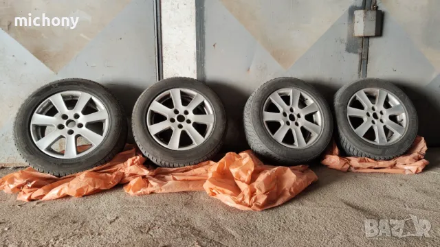 Джанти 16 5x108 със зимни гуми 215/55 R16!