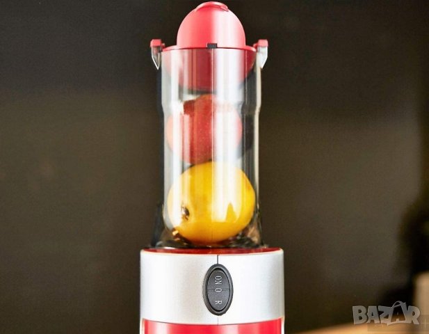 Сокоизстисквачка Senya SYBF-CJ018R, 250, неръждаема стомана, червена, снимка 4 - Сокоизстисквачки и цитрус преси - 39697649