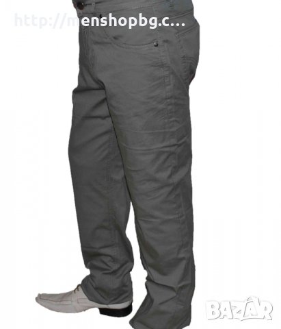 Мъжки панталон графит, снимка 2 - Панталони - 32587875