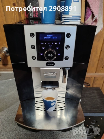 Кафеавтомат Delonghi Perfecta Esam 5500 използван, снимка 3 - Кафемашини - 53579712