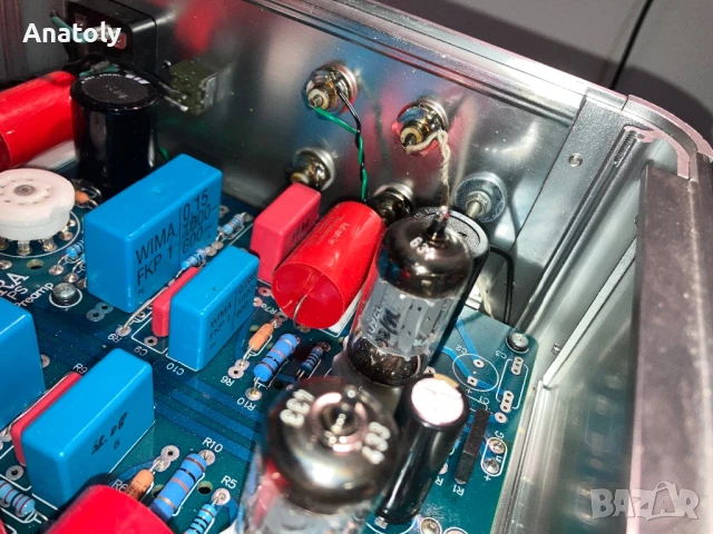 Лампов RIAA усилвател, снимка 11 - Ресийвъри, усилватели, смесителни пултове - 50921157