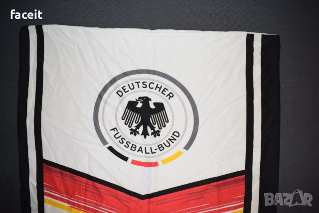 Deutscher Fussball-bund - Страхотно 100% ориг. знаме/калъфка / Германия / Deutschland, снимка 2 - Фен артикули - 43929441