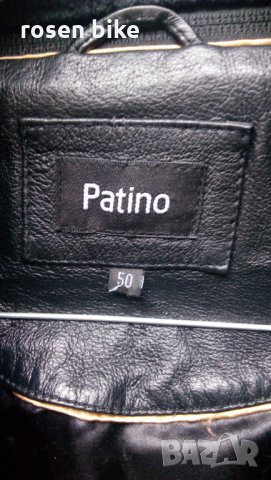 ''PATINO''оригинално кожено яке Л размер, снимка 6 - Якета - 28988962