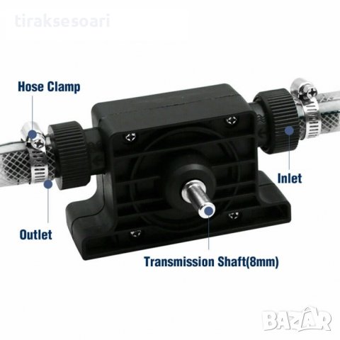Помпа за източване на гориво и течности за бормашина винтоверт 3/4", снимка 8 - Винтоверти - 44035812