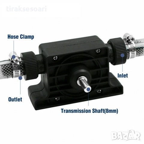 Помпа за източване на гориво и течности за бормашина винтоверт 3/4", снимка 8 - Други инструменти - 44035812