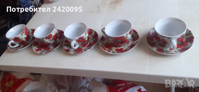 порцеланов сервиза за кафе -20лв, снимка 1