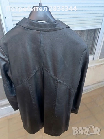 Дамско яке естествена кожа от Италия, снимка 3 - Якета - 51641963