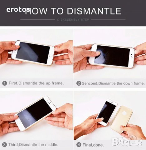 Луксозен златен твърд калъф за iPhone Xs Max Подвижен 3 в 1, снимка 5 - Калъфи, кейсове - 27230269