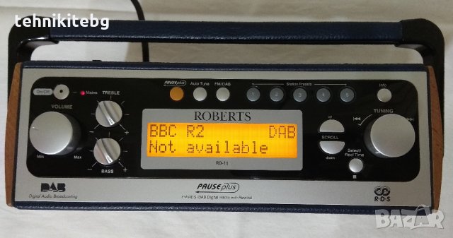 ⭐⭐⭐ █▬█ █ ▀█▀ ⭐⭐⭐ ROBERTS RD-11 - английско дизайнерско радио с DAB/FM тунер с RDS,PTY,RT,CT, снимка 6 - Радиокасетофони, транзистори - 26269154