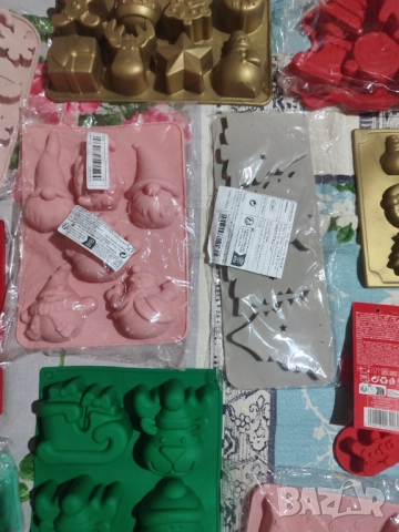 Коледни молдове за гипсови отливки различни видове , снимка 7 - Форми - 52649075