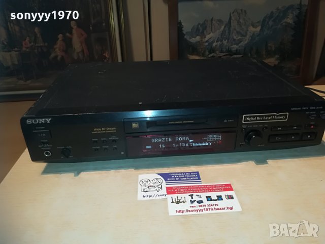 ПОРЪЧАН-SONY MDS-JE520 MINIDISC MADE IN JAPAN, снимка 4 - Декове - 28643992