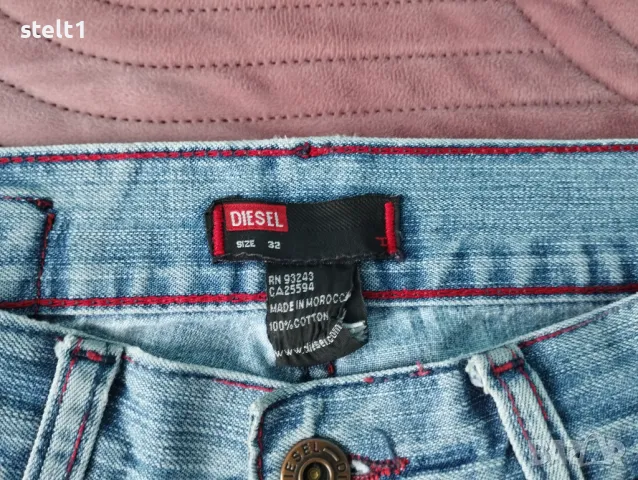 DIESEL мъжки дънки, снимка 4 - Дънки - 48246287