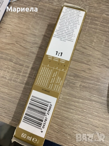 Боя За Коса Schwarzkopf Professional Igora Absolutes 6-60 60мл, снимка 2 - Други - 52036161