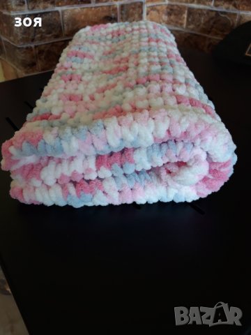  Детско одеяло,нежно розово , снимка 7 - Спално бельо и завивки - 32396472