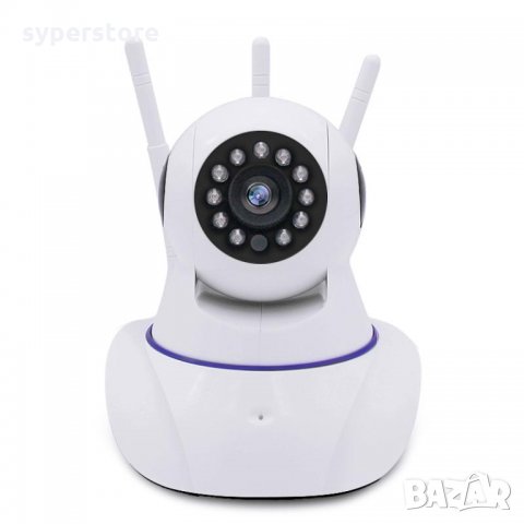 IP мрежова Камера безжична V380 P2P с 3 антени за видеонаблюдение от всяка точка на земята, снимка 2 - IP камери - 26245765