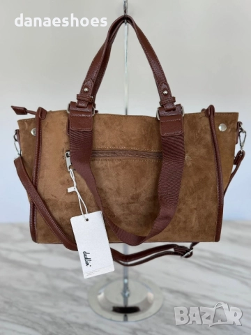 Дамски чанти от велур , снимка 3 - Чанти - 51668061