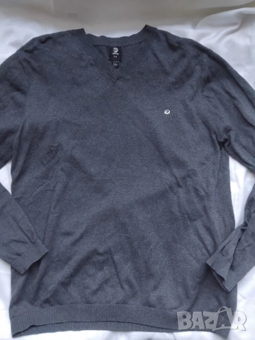 Adidas - 100% оригинален мъжки пуловер, голям размер XXL, снимка 2 - Пуловери - 52859365