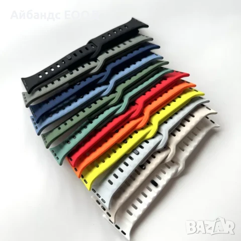 Силиконови каишки Nomad Sport за Apple Watch ULTRA/SE/10/9/8/7/6/5, снимка 5 - Каишки за часовници - 49407559