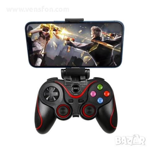 	XO Безжичен контролер Switch/Android/PC/PS4, /черен+червен/ – GP5