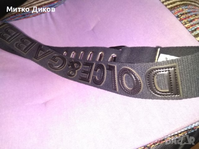  Колан марков на DOLCE&GABBANA 113см дълъгна 4.5см ширина, снимка 5 - Колани - 39350708