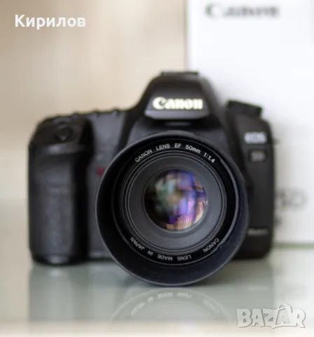 CANON EOS 5D MARK II FULL FRAME с обектив Canon EF 50mm f 1.4 USM ТОП, снимка 6 - Фотоапарати - 47867882