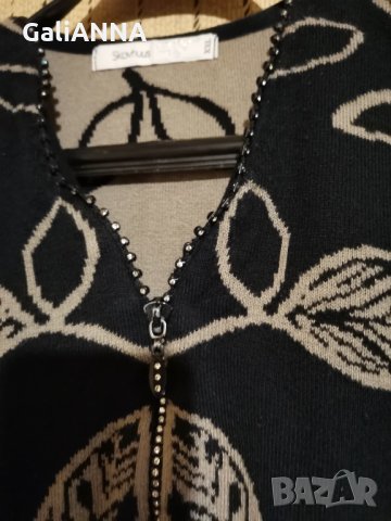 СТРАХОТНА ЖИЛЕТКА С ЦИП ОТ КАМЪЧЕТА РАЗМЕР 2XL, снимка 3 - Жилетки - 35374126